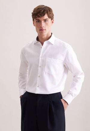 Business shirt Regular 1/1 Kent-Collar Structure