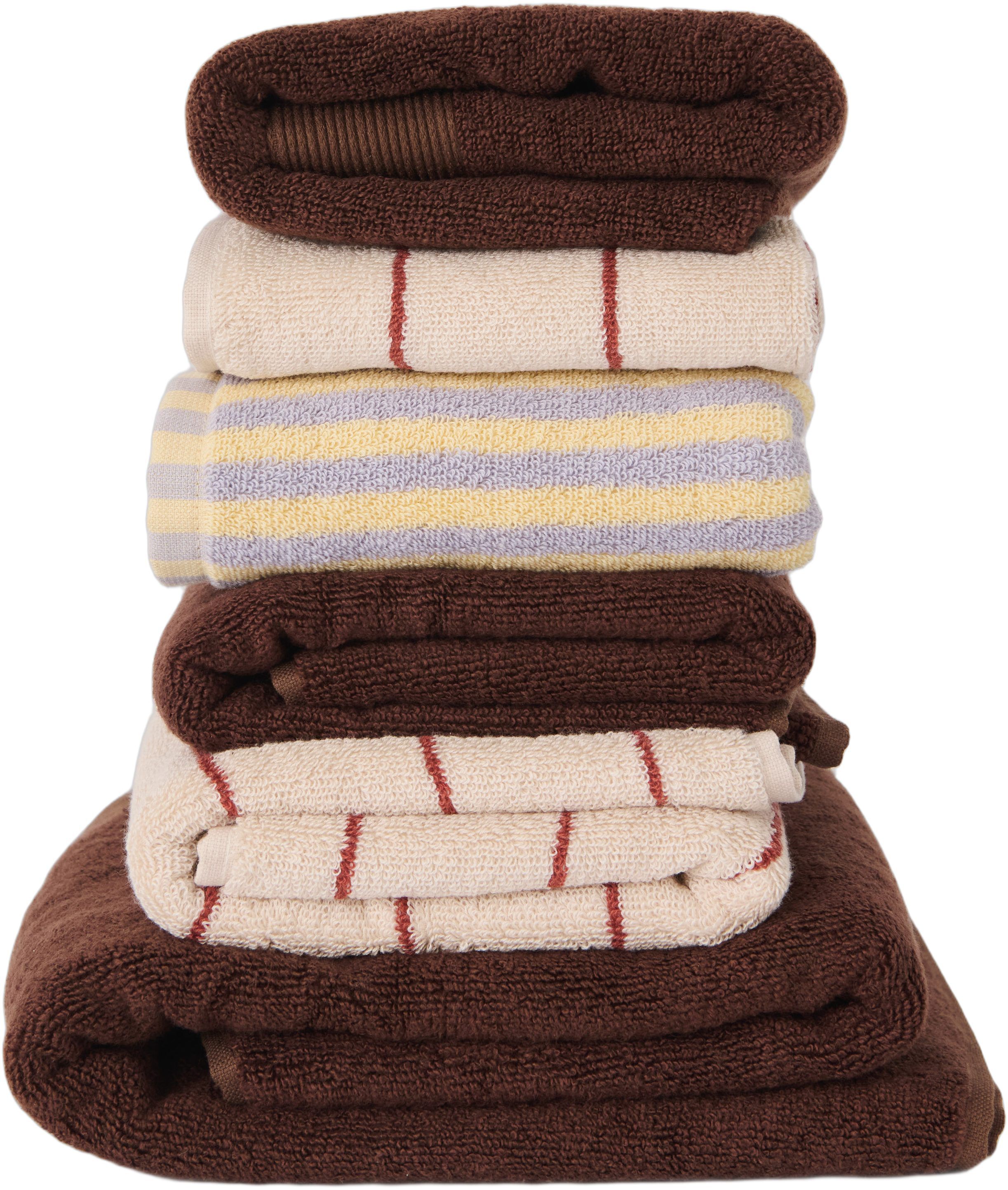 Stripe GOTS Baked clay