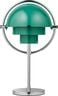 Multi-Lite Portable Lamp, EU (Base: Chrome, Shade: Teal Green)