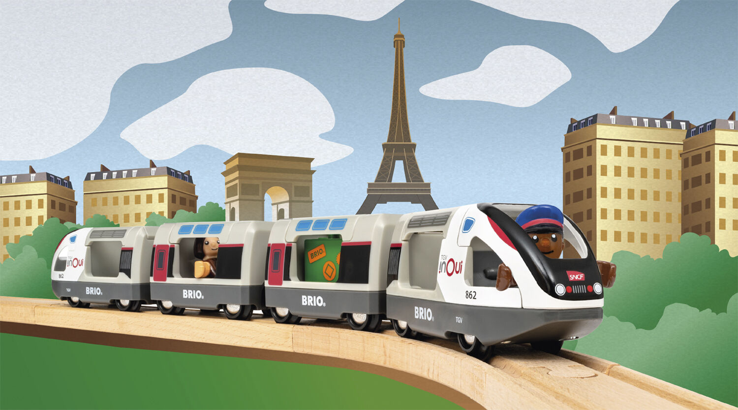 Brio high speed train