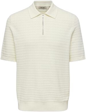 ONSMENU REG SS STRUCTURE POLO KNIT