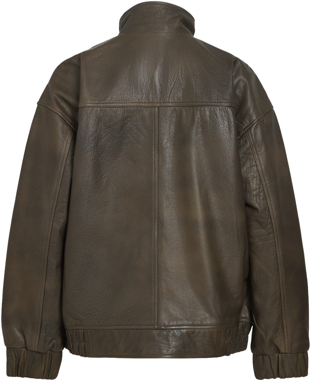 Rousimone L/S Oversized Leather Jacket/1