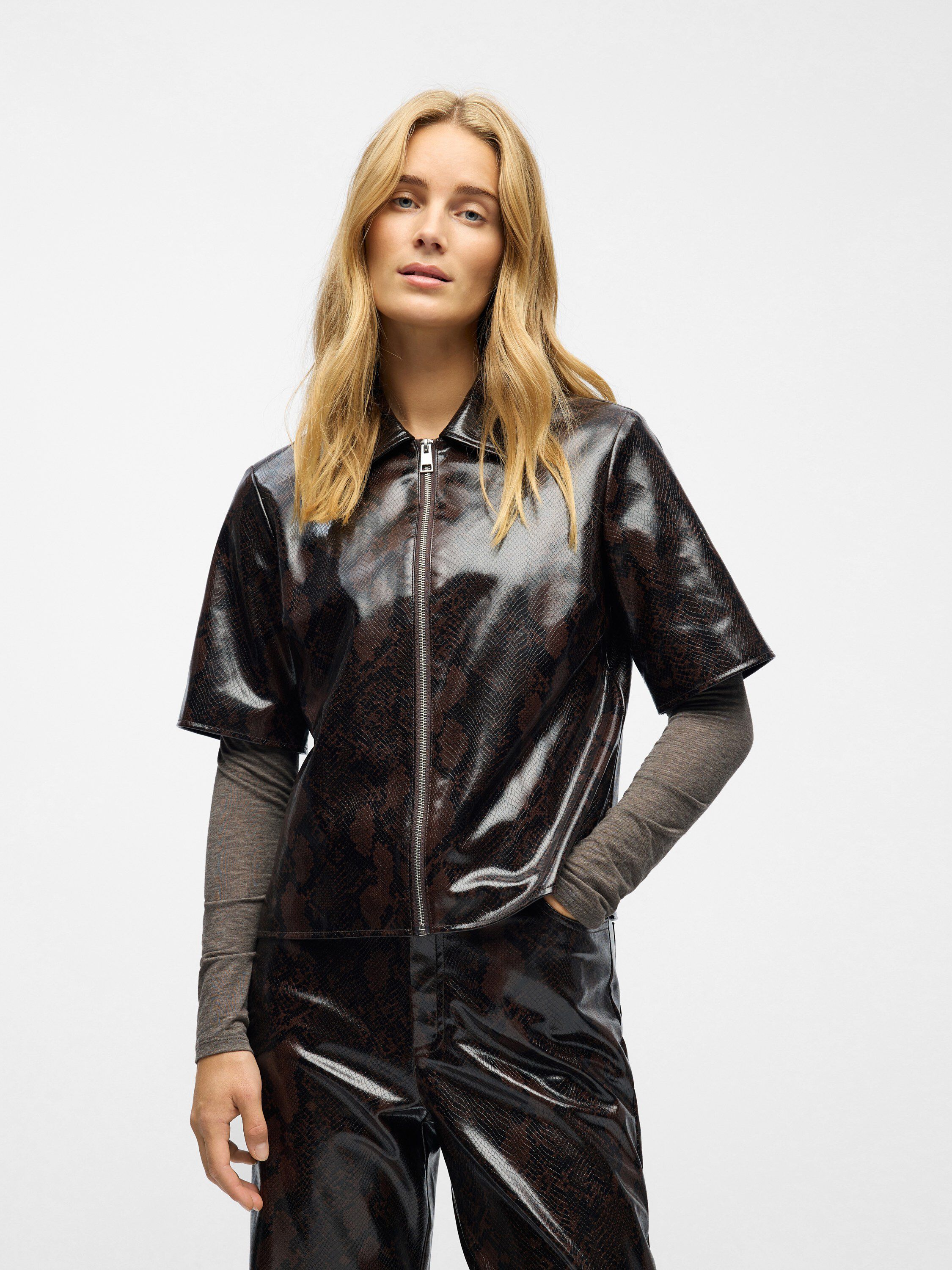 OBJEBBA S/S LO SNAKE TOP 141