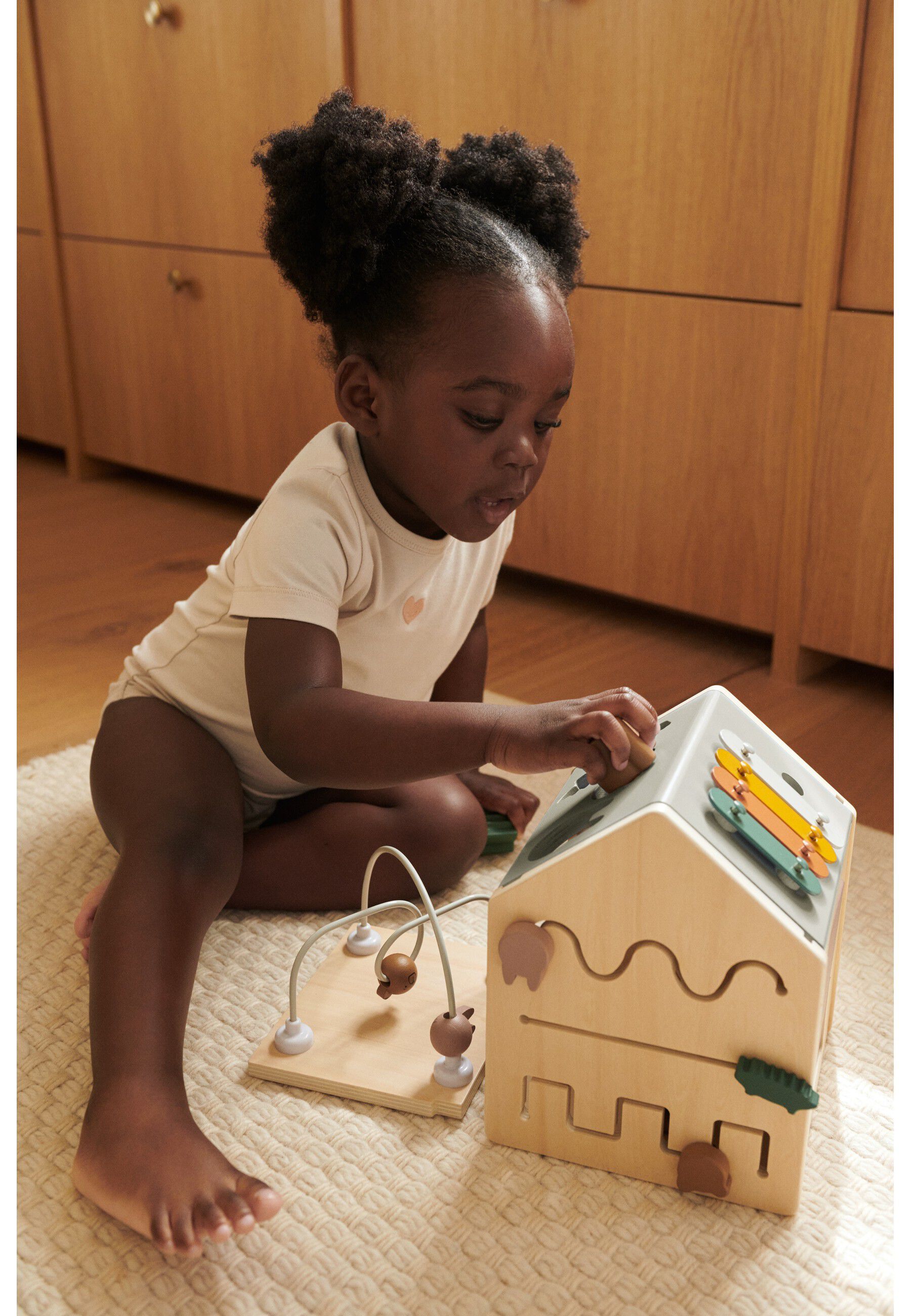 Lucas Activity Cube Tuscany rose mu