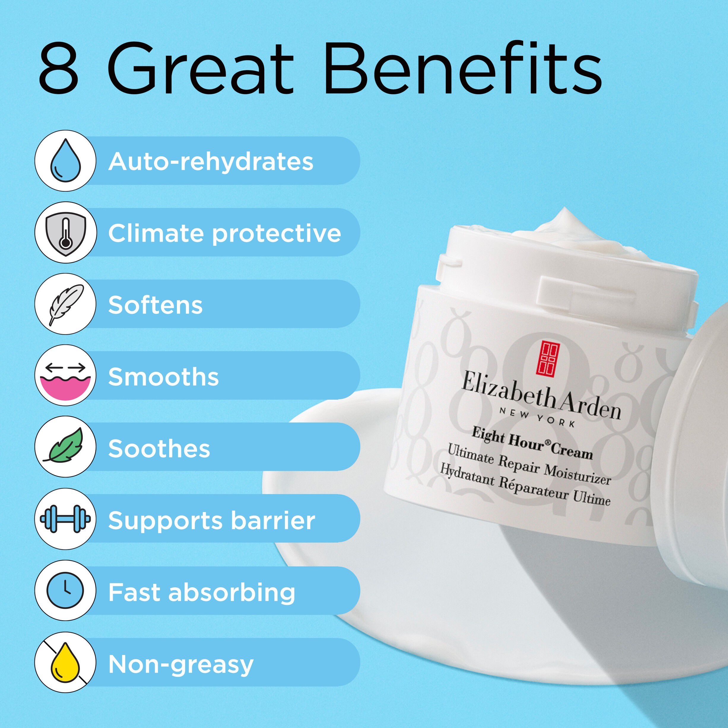 Eight Hour Cream Ultimate repair moisturizer 50 ml