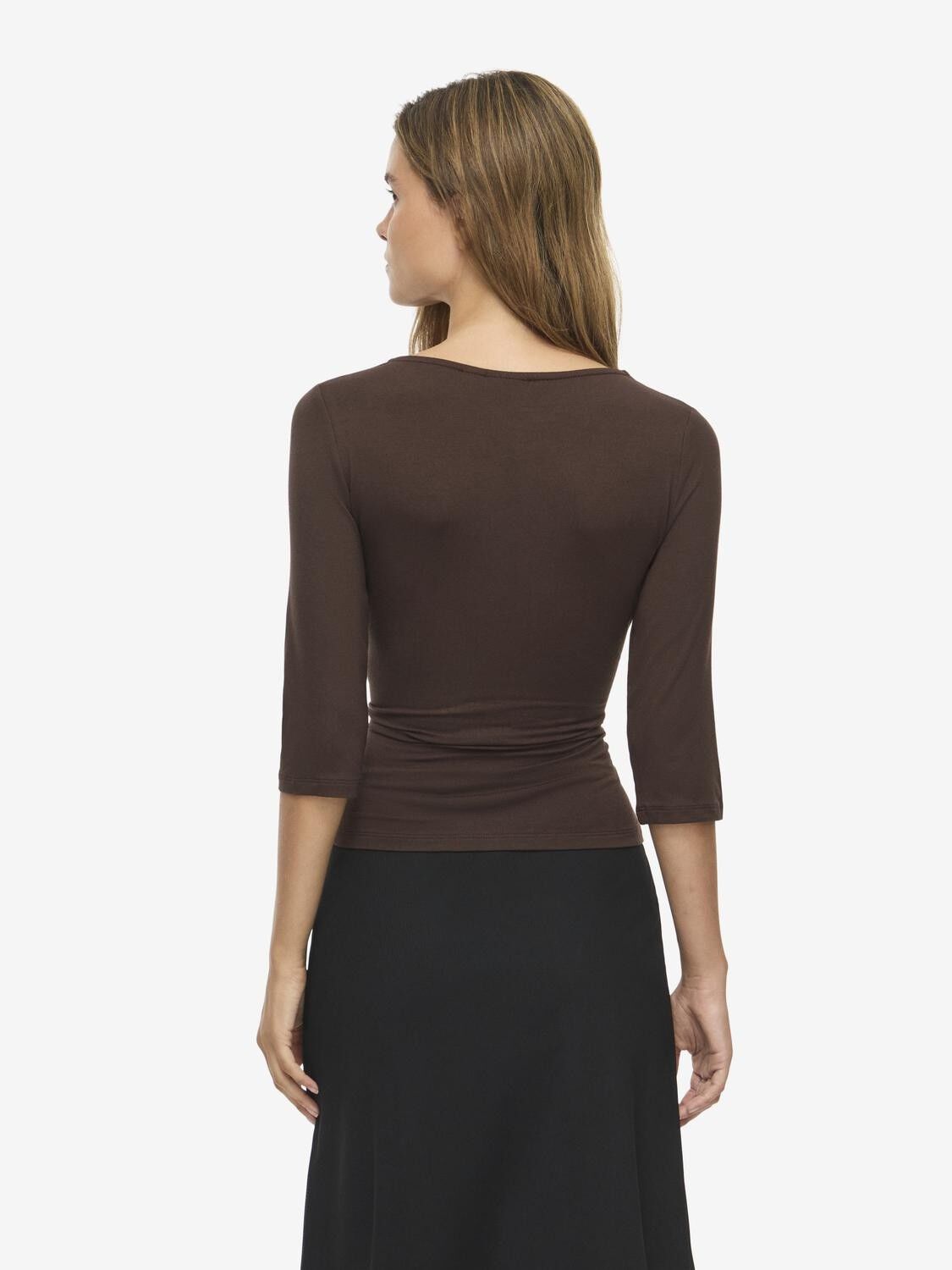 Nmjune 3/4 V-Neck Top