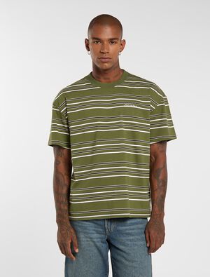 EAST LIBERTY STRIPE SS TEE CYPRESS