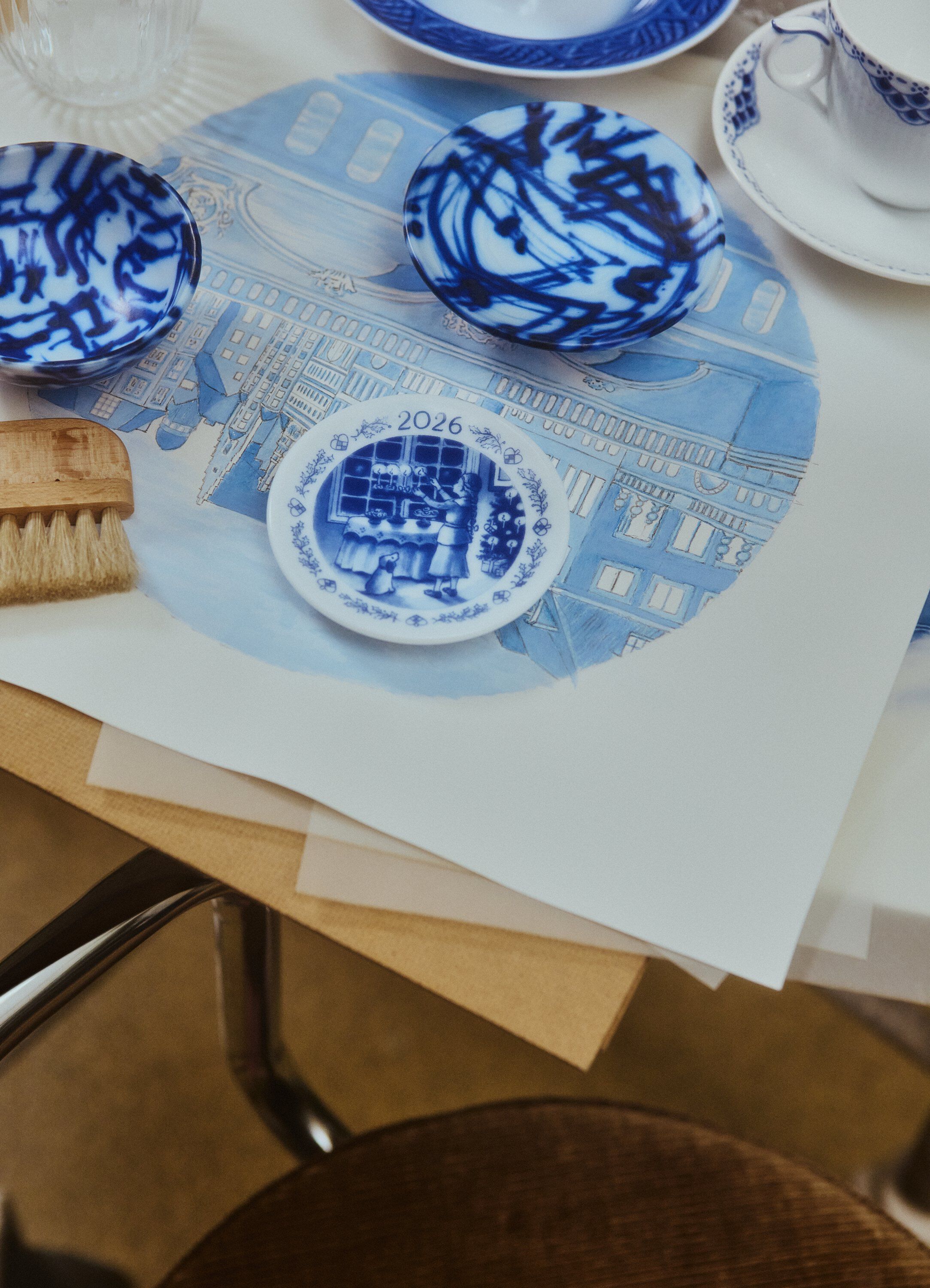 Juleplakette 2026, 8,5 cm