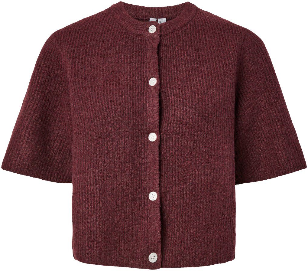 PCSILLY SS O-NECK KNIT CARDIGAN NOO