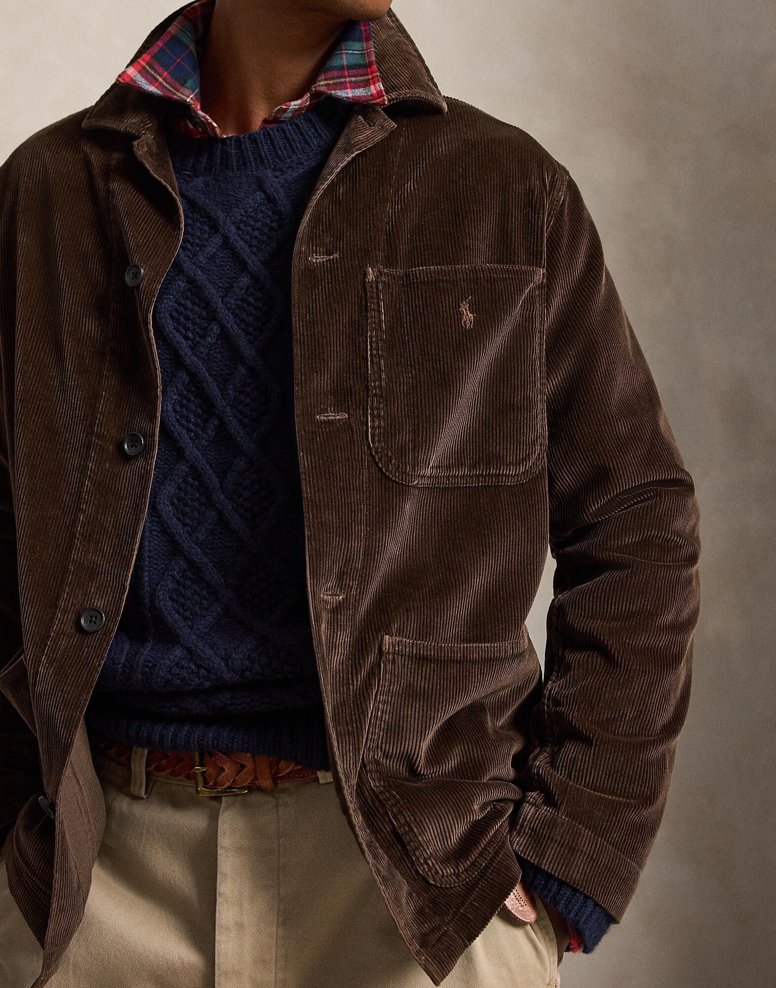 32/2 10W CORDUROY-WVN-SHIRT