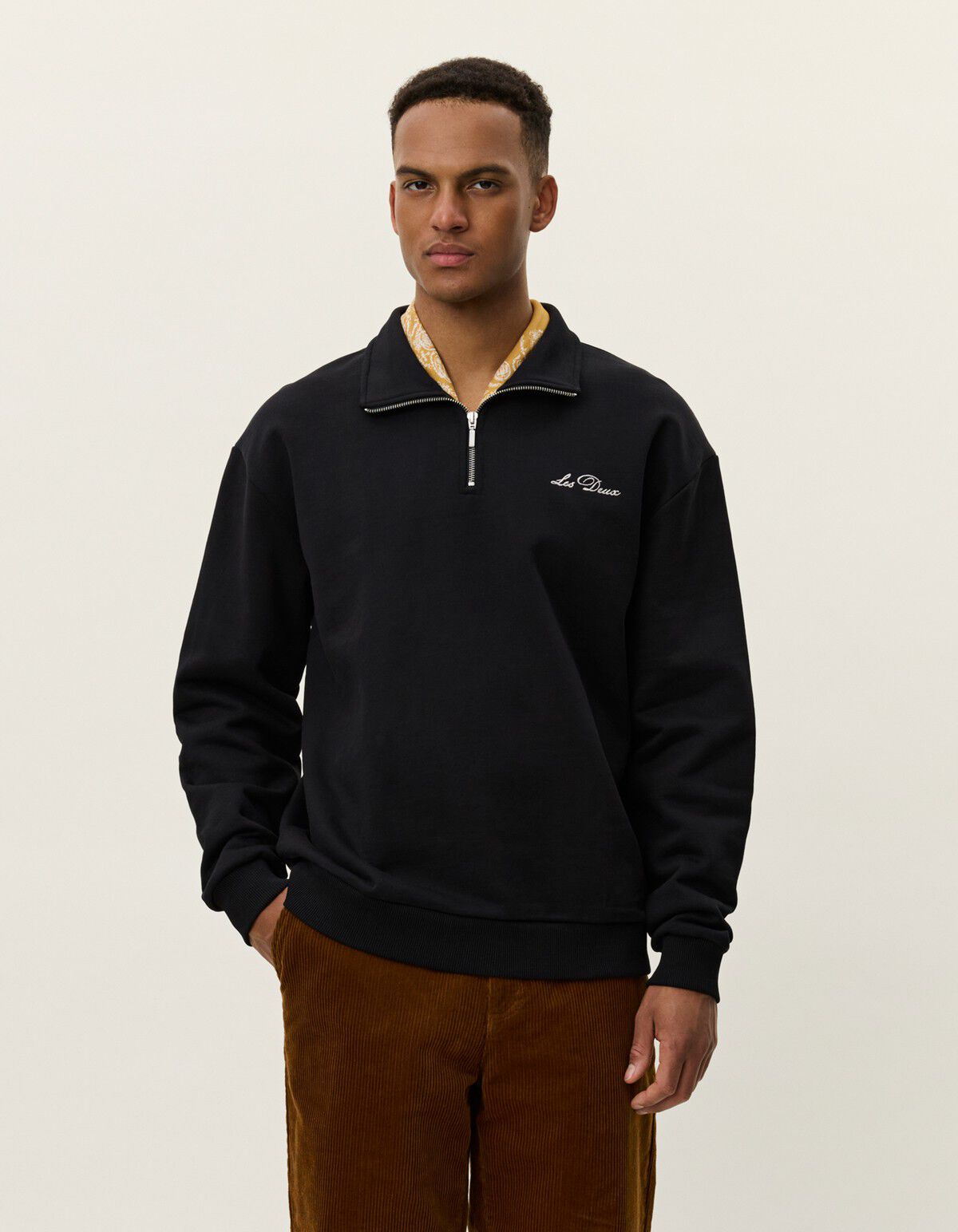 Crew Half-Zip Sweatshirt