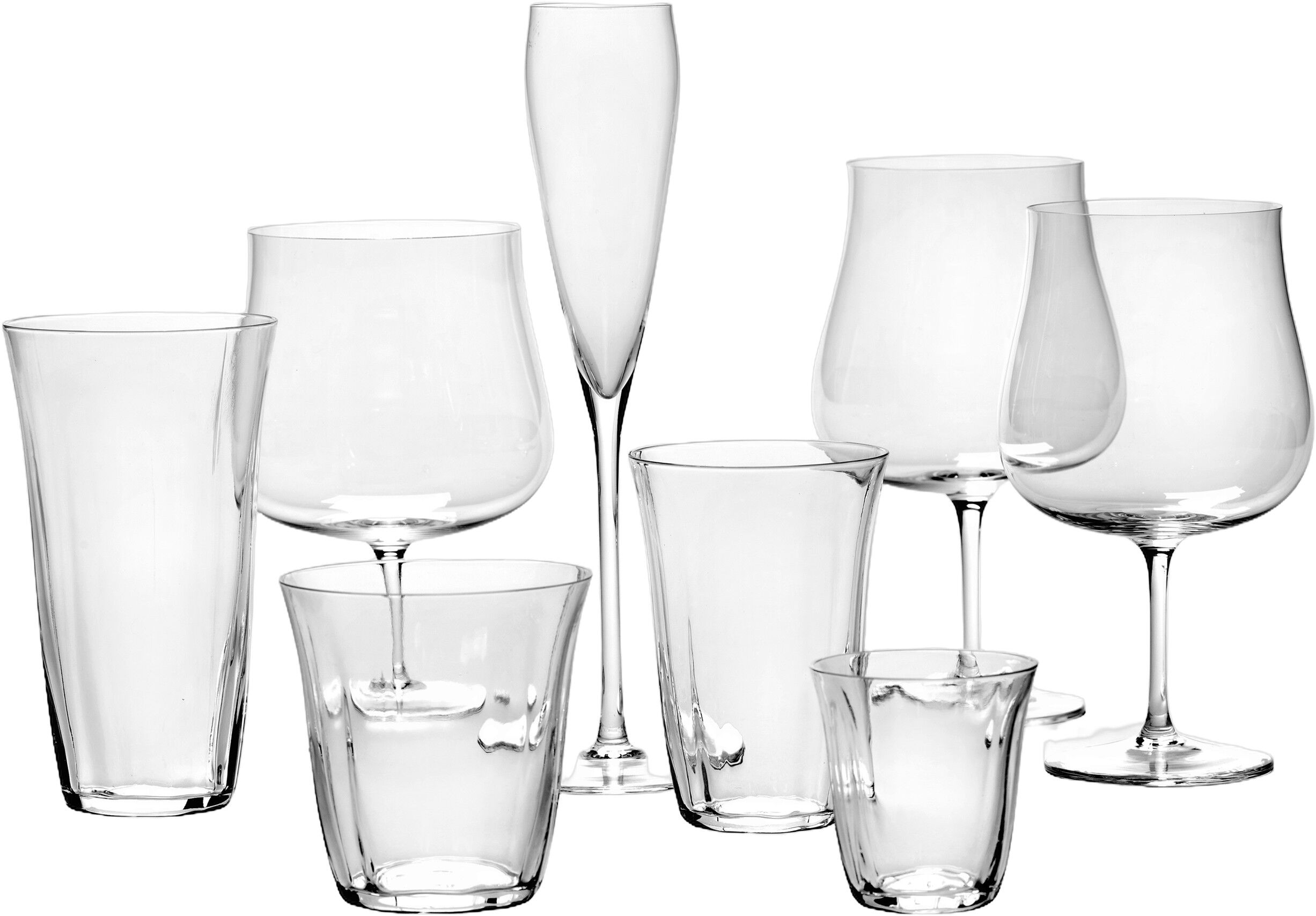 WHITE WINE GLASS SILHOUETTE