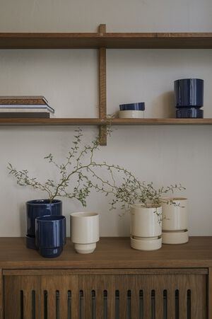 Hoff GLAZED Sandstone, &Oslash;12 cm, Set