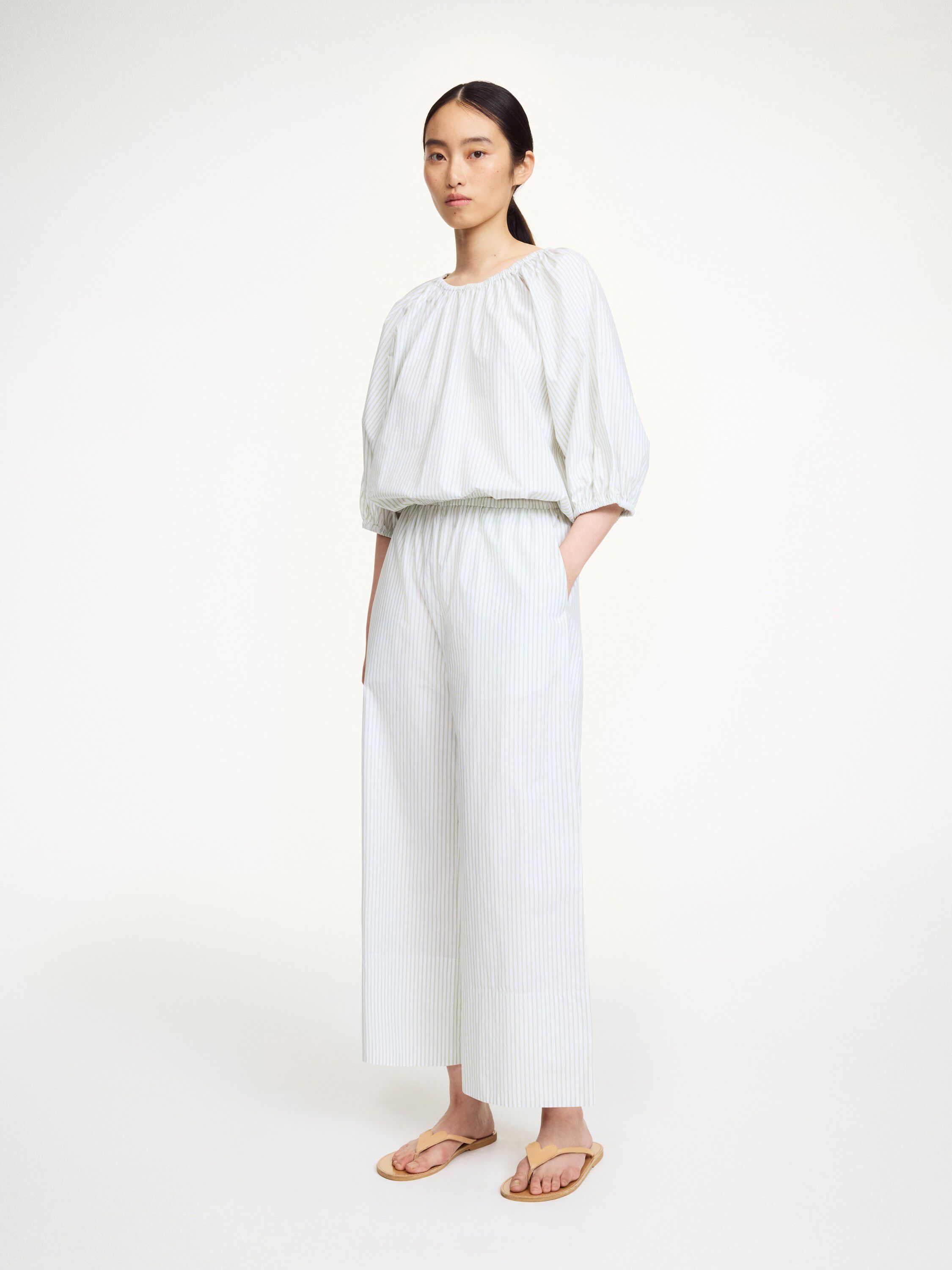 Luisa bukser med h&oslash;y midje