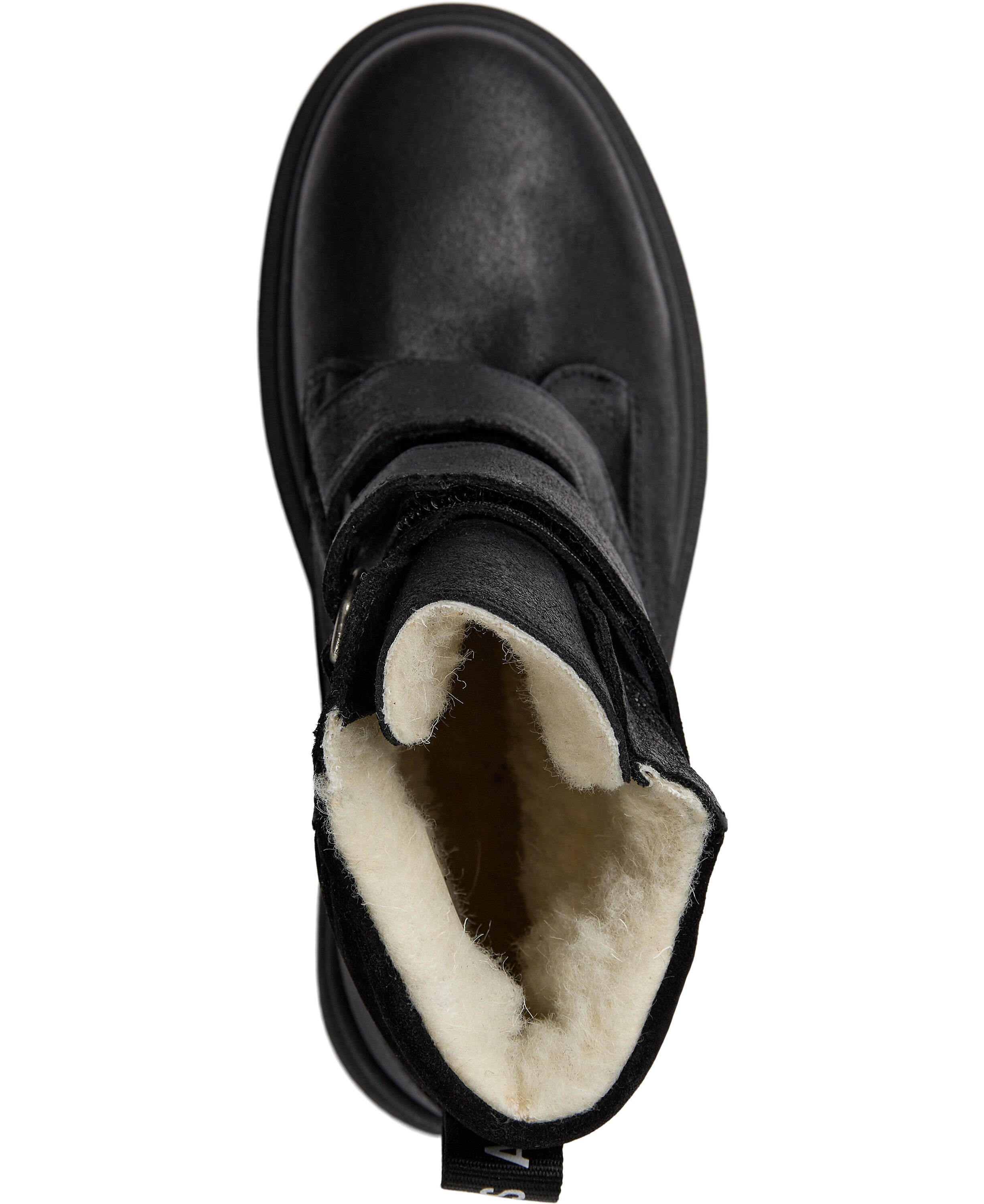 TEX St&oslash;vle med velco og uldfoer