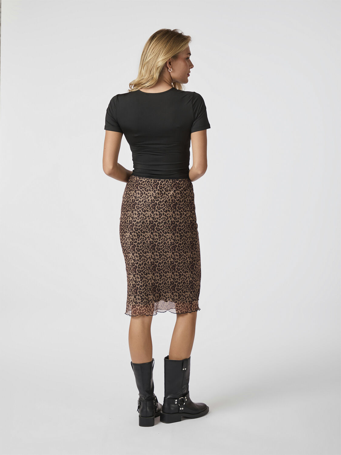 Roa Mesh Leo Skirt