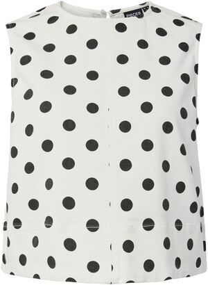 PCSALUME SL DENIM TOP