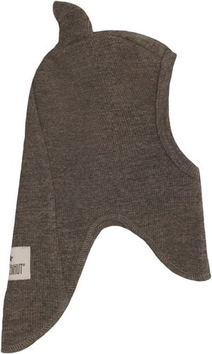 Balaclava Ears Wool Rib