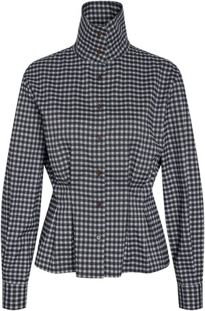 NMPAMILA HIGHNECK L/S DETAIL SHIRT