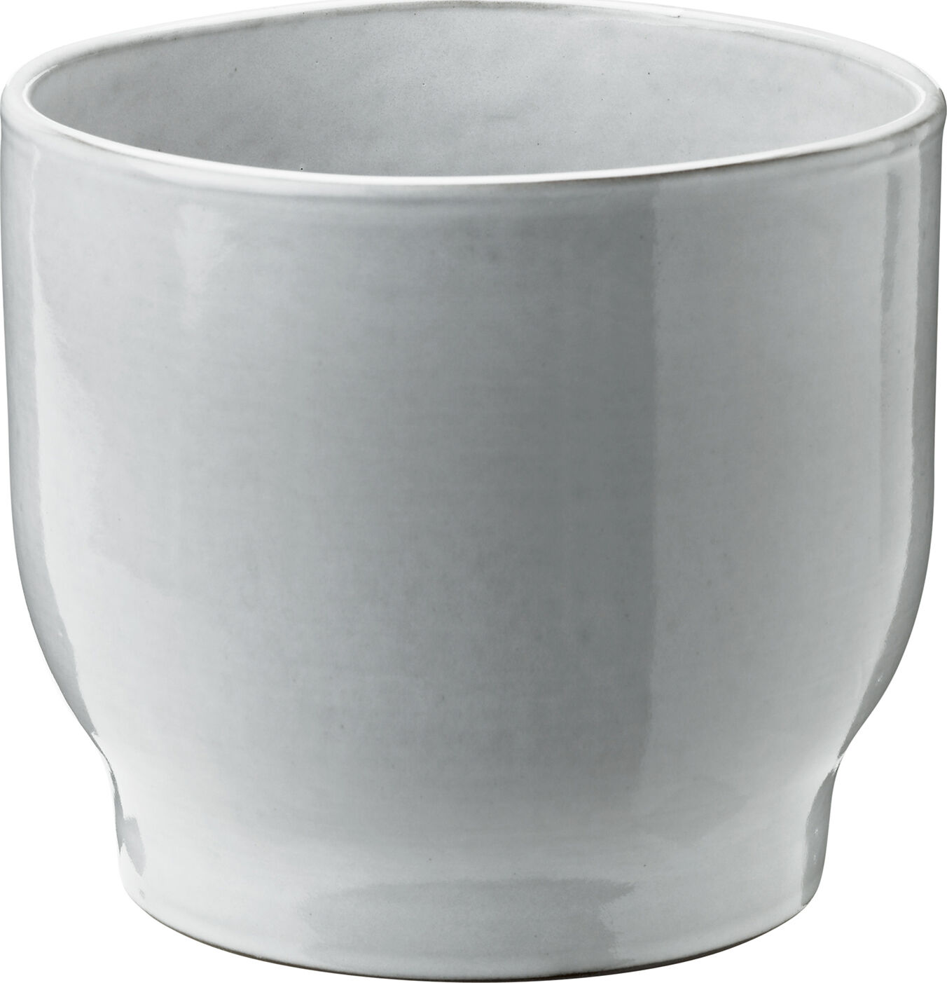 Knabstrup urtepotte &Oslash; 16. 5 cm white