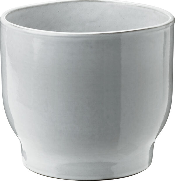 Knabstrup urtepotte Ø 16. 5 cm white