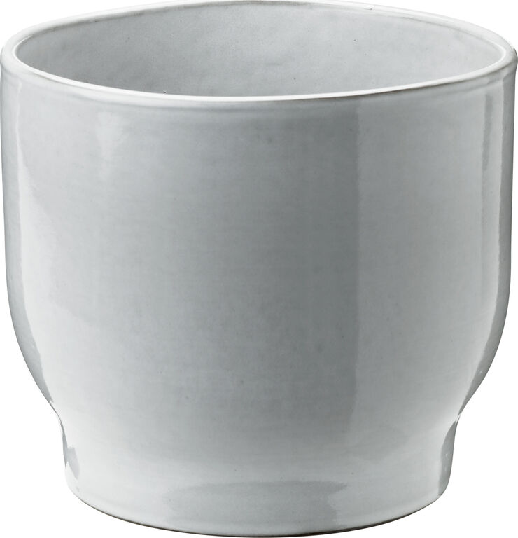 Knabstrup urtepotte Ø 16. 5 cm white