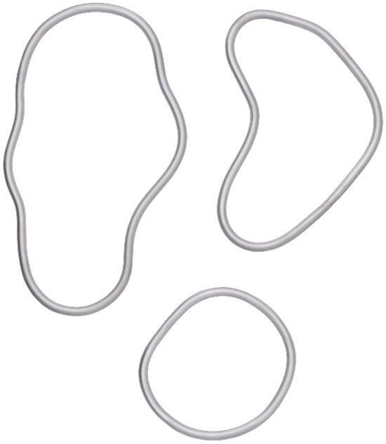 Pond Trivets - Set of 3 - Aluminium
