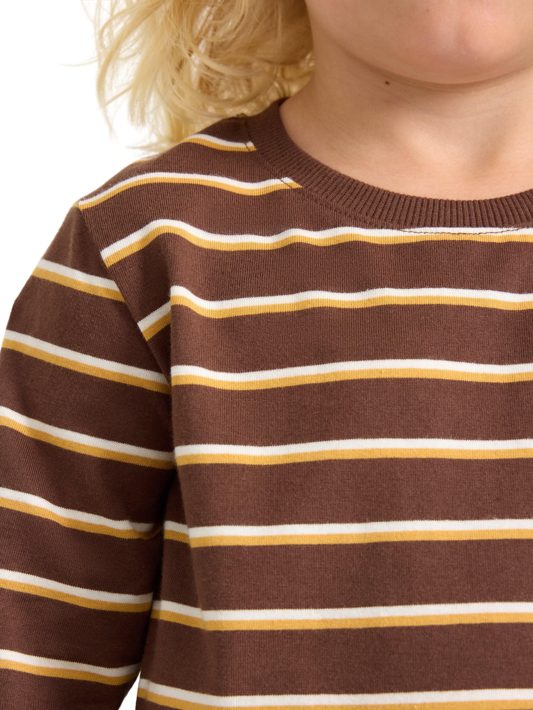 Top l s striped basic