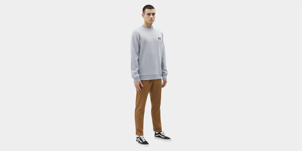 OAKPORT SWEATSHIRT GREY MELANGE