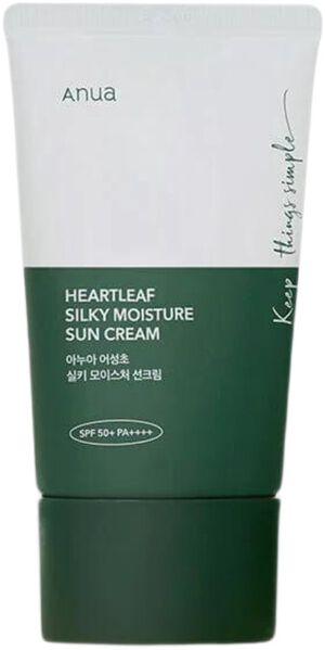 Heartleaf Silky Moisture Sun Cream SPF50+ PA++++