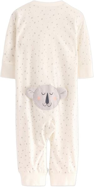 Pyjamas i mjuk bomull med långa ä