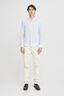 CFANTON LS CC linen striped shirt
