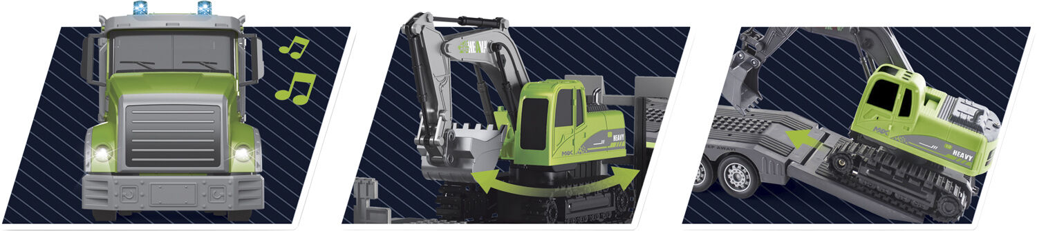 R/C EXCAVATOR TRUCK 1:12