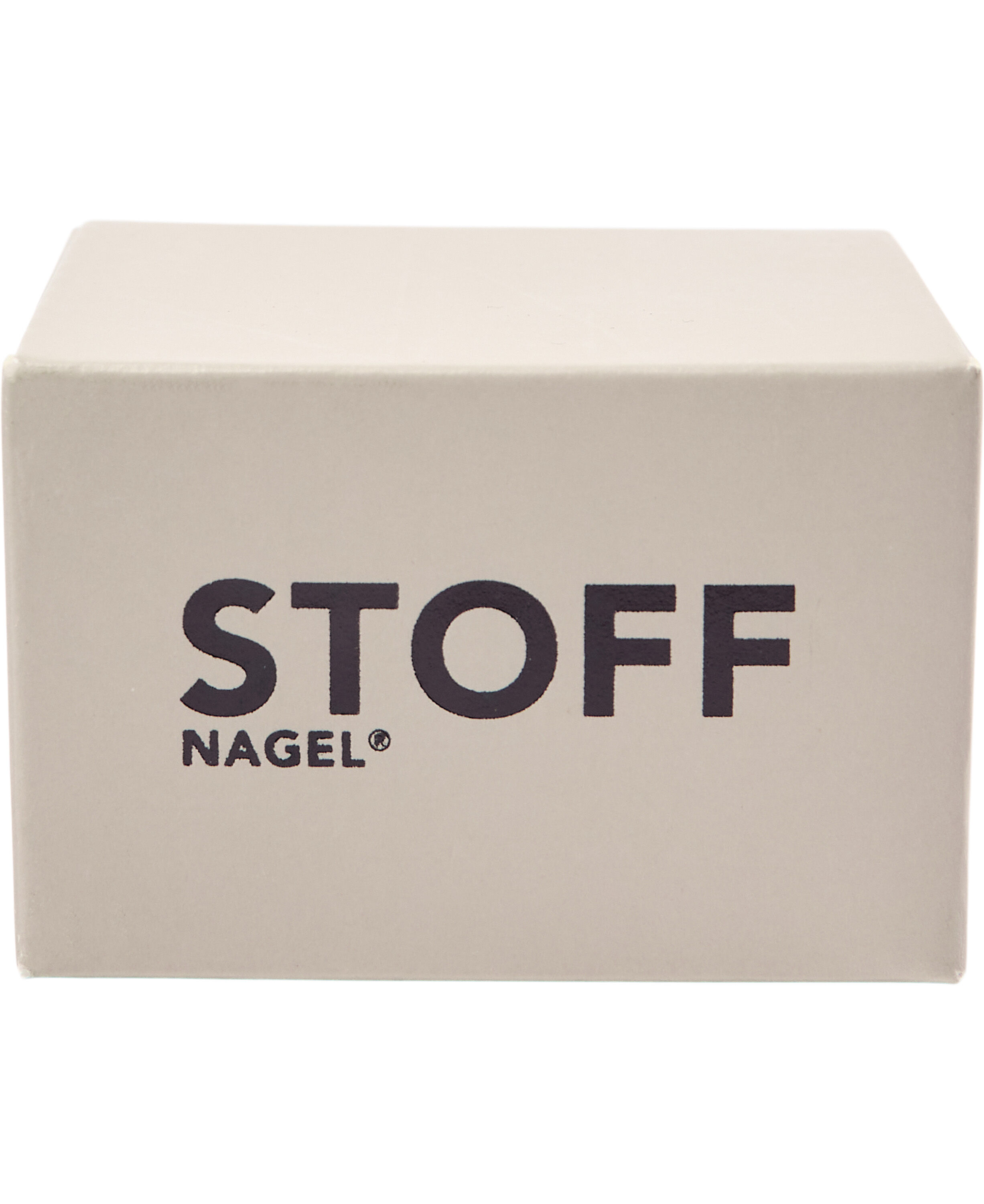 STOFF Nagel reflect candle holder, large - black chrome/sort
