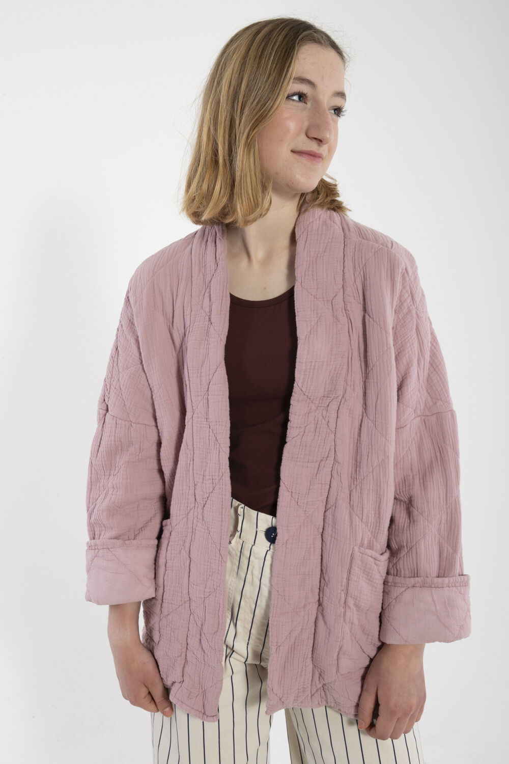 Danekatrin Quilt Jacket Cold Rose