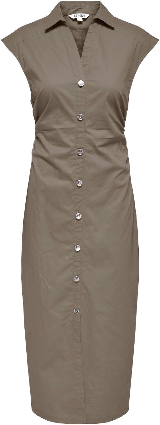 Onlbabe-Zora Capsleeve Midi Dress Pnt