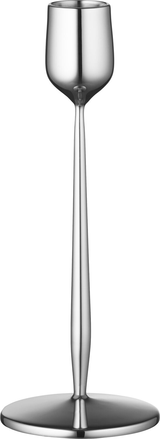 Lysestake Dorotea 7 x 18 cm Blankt st&aring;l