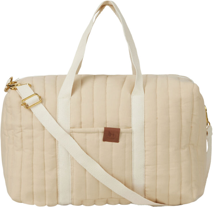 Quilted Gym Bag - Small - Wheat