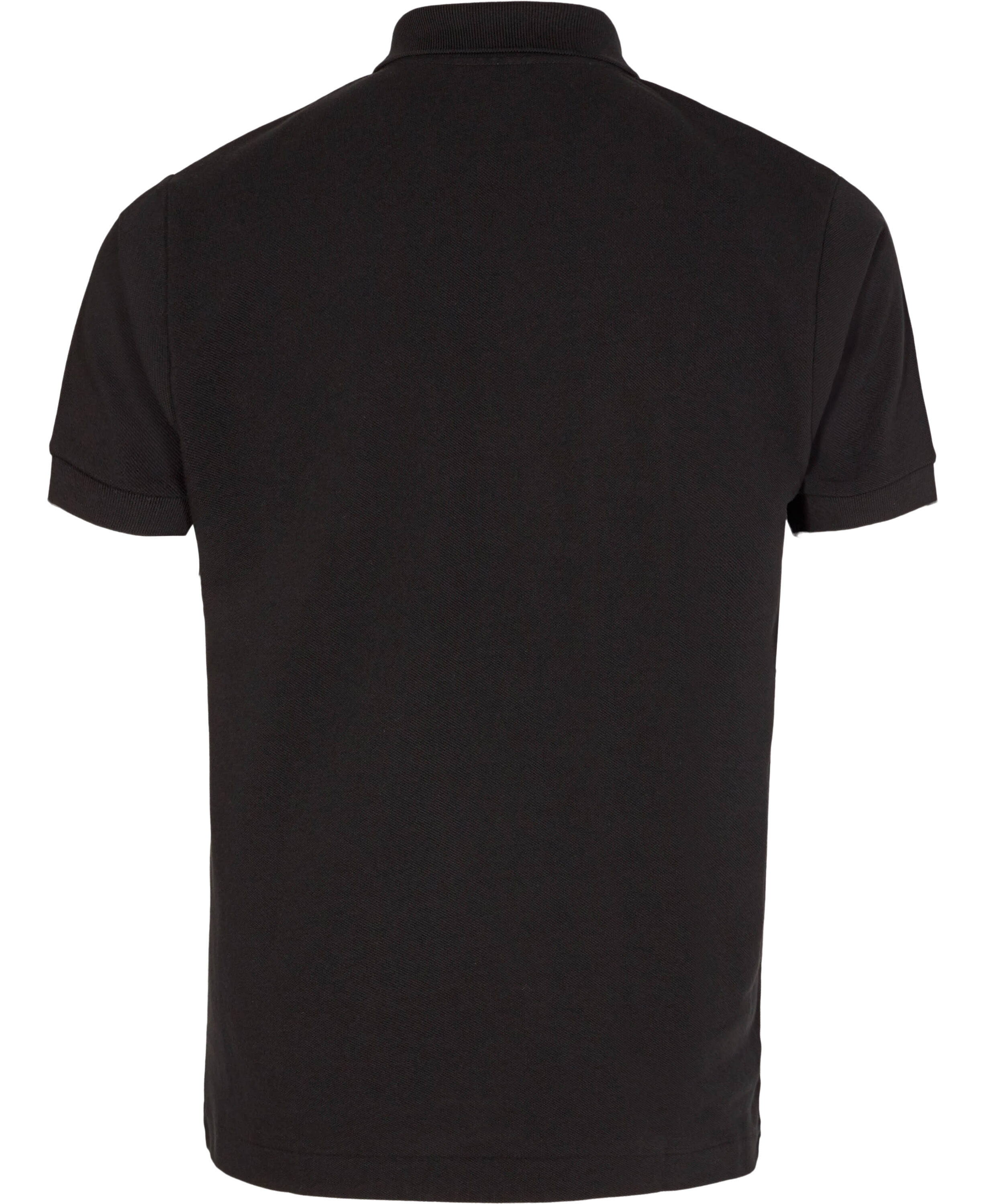 SHORT SLEEVED RIBBED COLLAR SHIRT