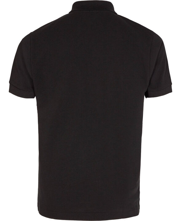 SHORT SLEEVED RIBBED COLLAR SHIRT