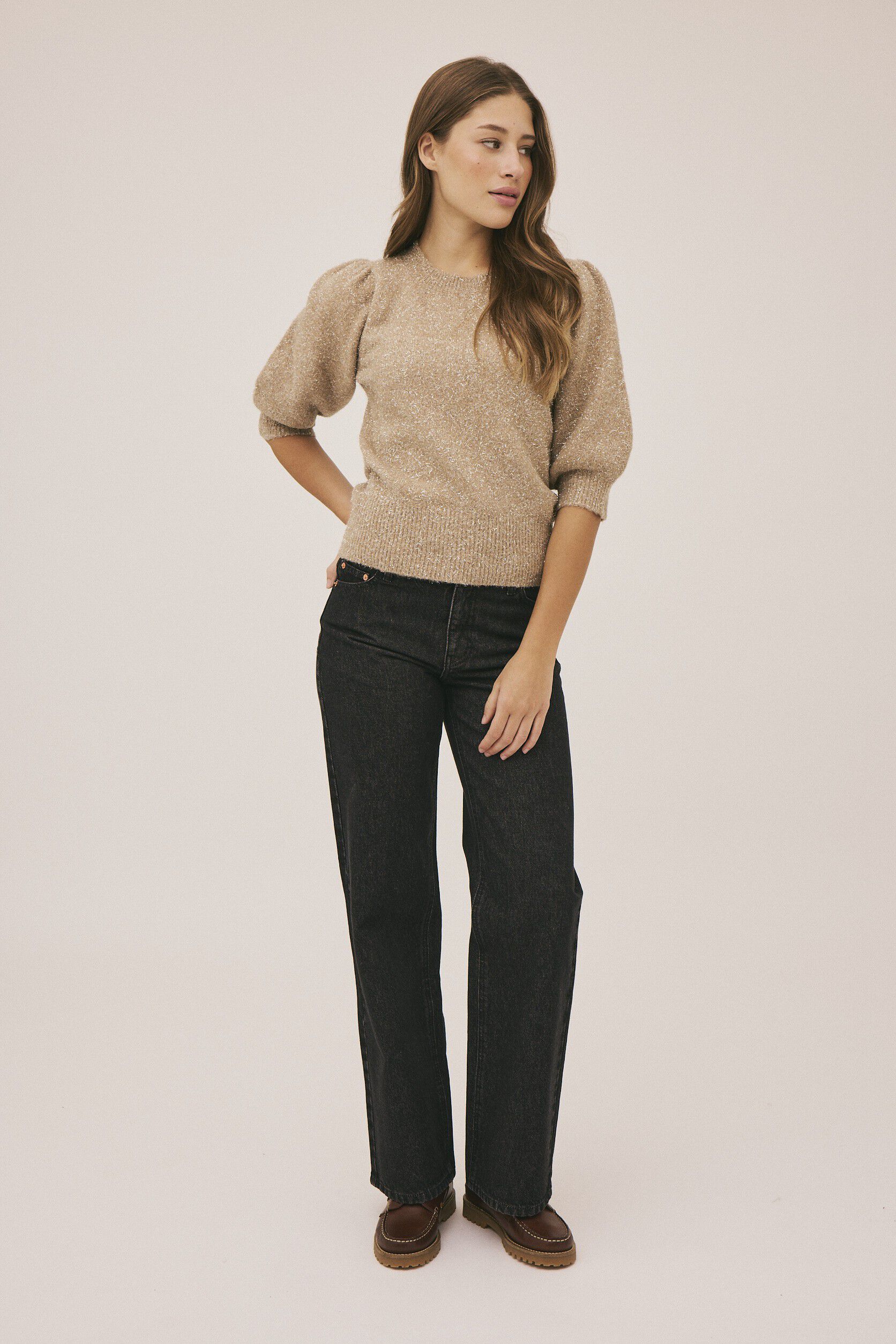 Holly 1 Strikket bluse