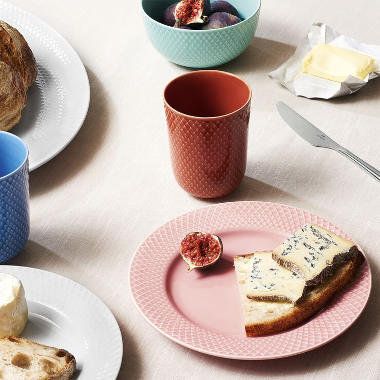 Rhombe Krus 33 cl blå porcelæn