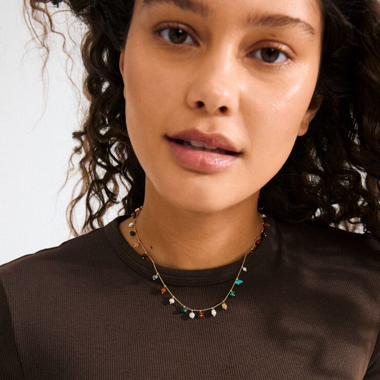 BETWEEN necklace gold-plated