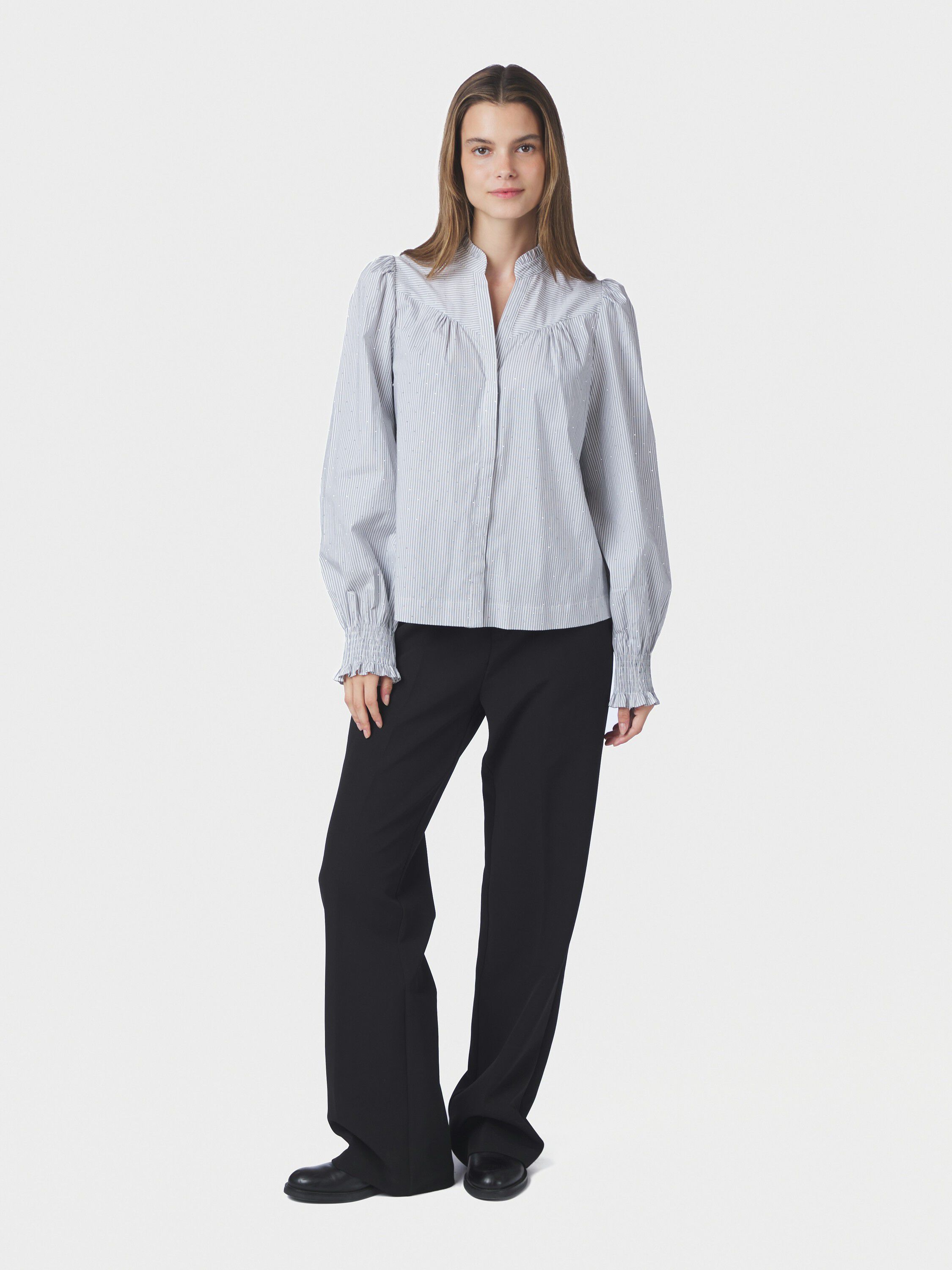 Astrida Stripe Stone Blouse
