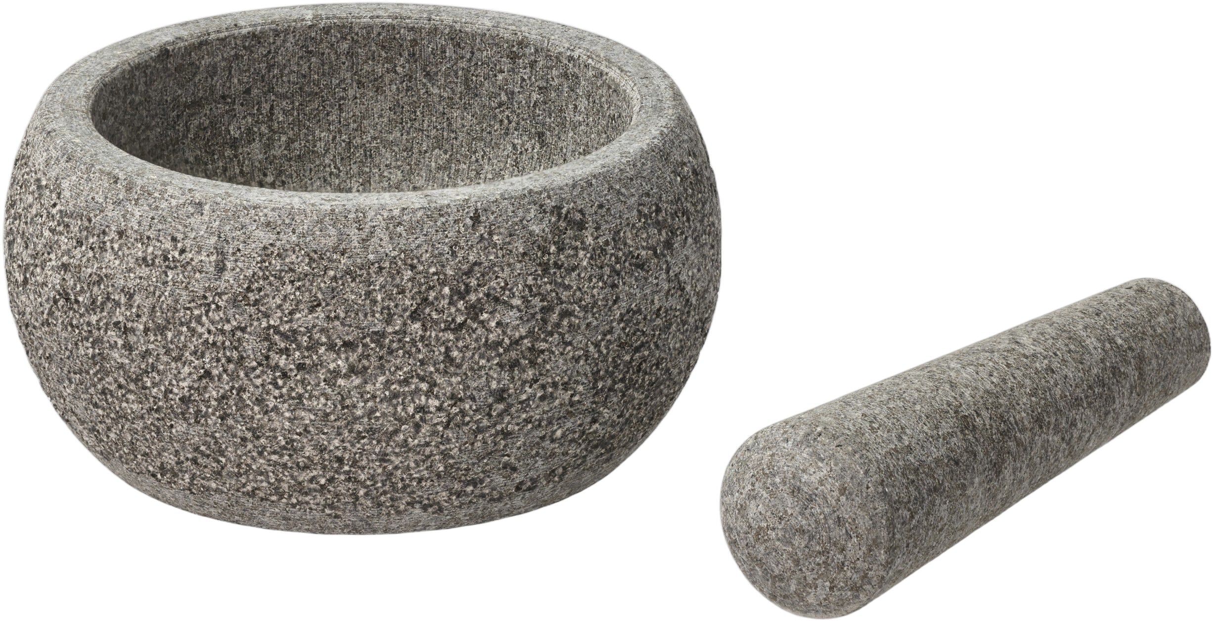 Morter med pistill Dia. 16 x 8 cm Granitt