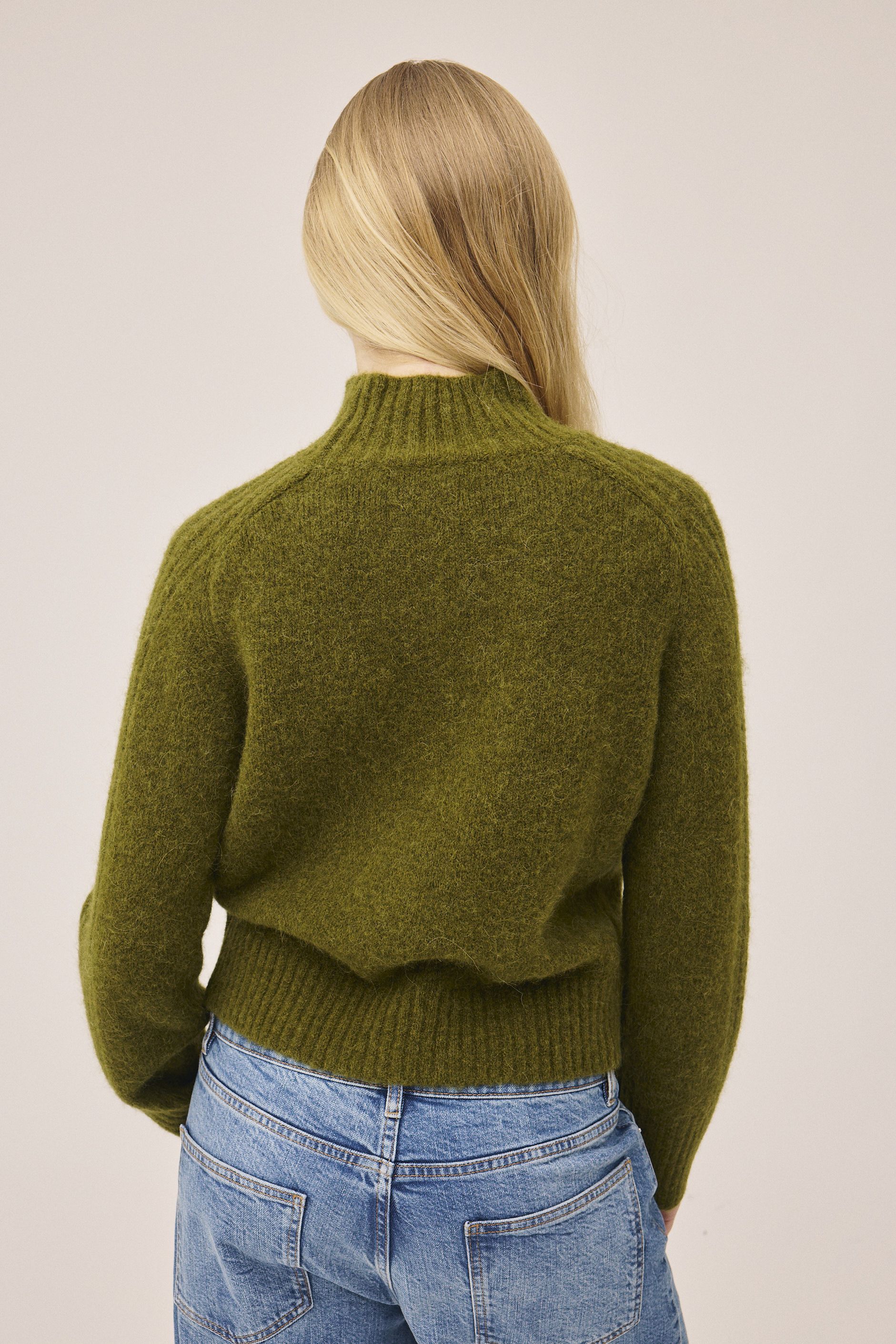 Cindi 20 High Neck Sweater - Alpakamix RWS