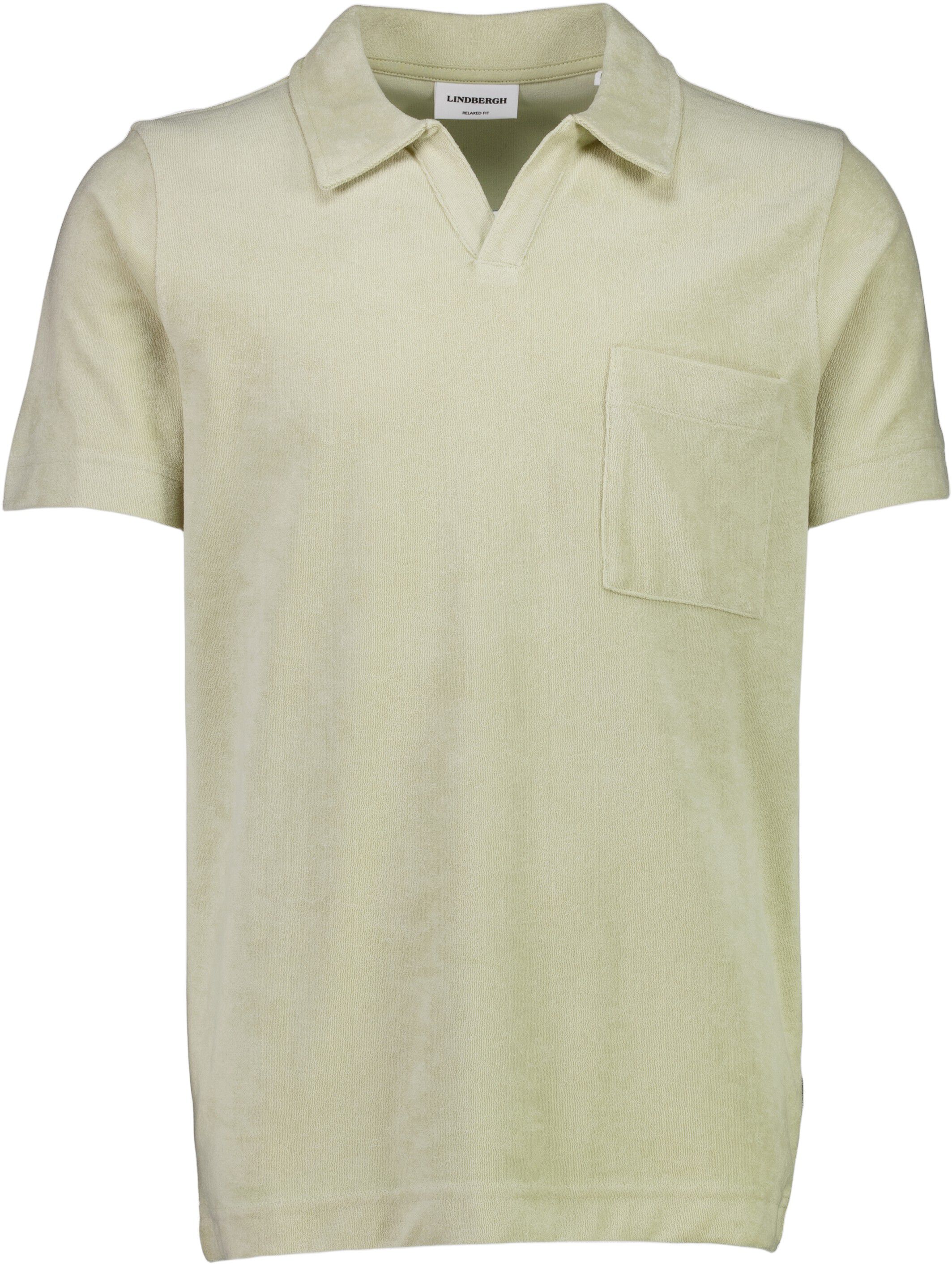 Towel v-neck polo S/S