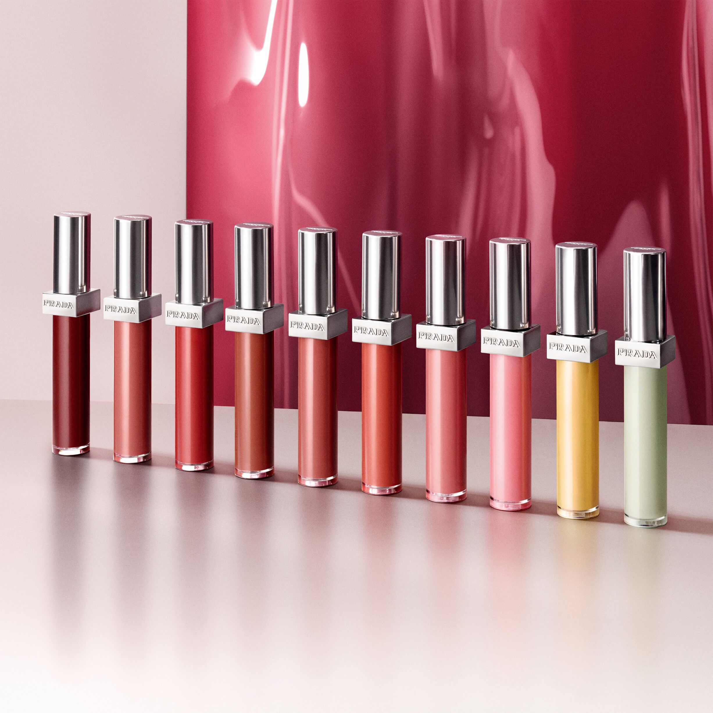 Prada Reflection Glossy Liquid Balm - R221 REDBITE
