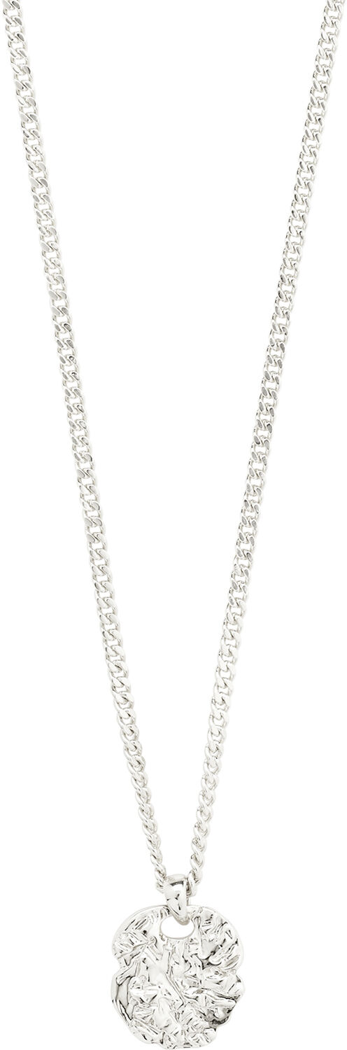 SCOTTIE recycled coin necklace silver-plated