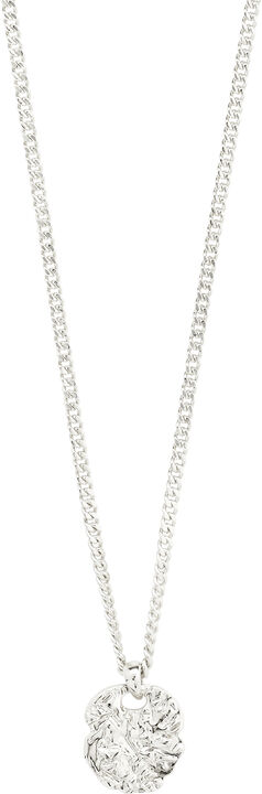 SCOTTIE recycled coin necklace silver-plated